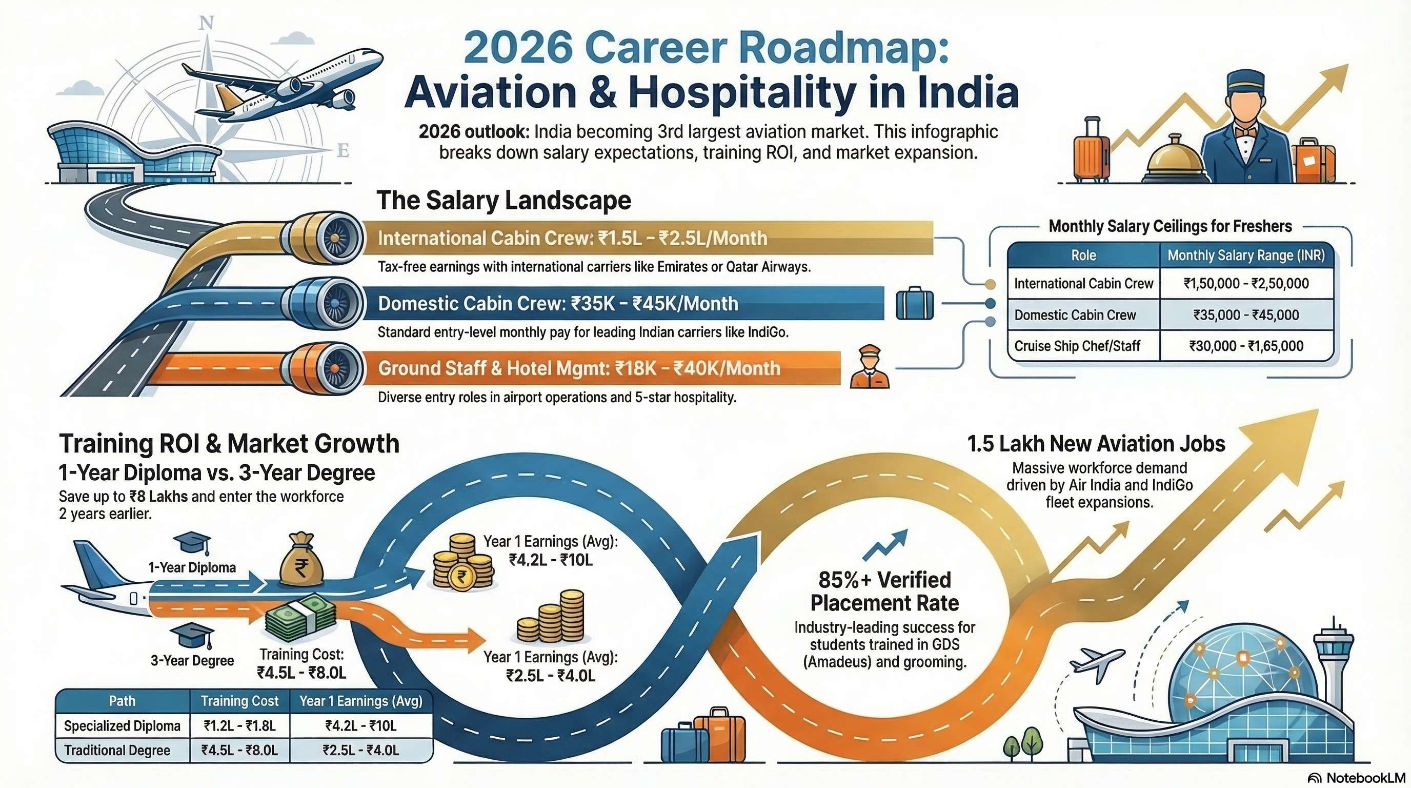 Tourism Management Colleges in Ahmedabad 2026: Complete List & Comparison - Travel & Tourism career guide from Wings Institute Vadodara Gujarat
